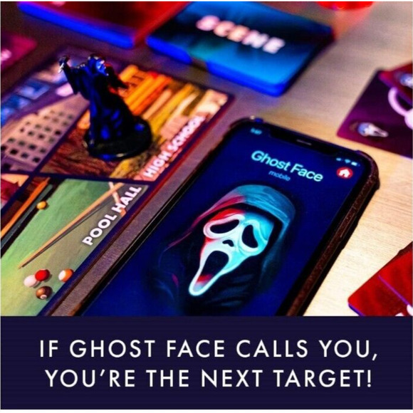 Funko Games Scream The Game With Ghost Face Figure 3-8 Players - Picture 6 of 7